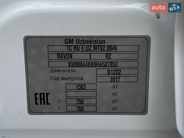 Белый Равон Р2, объемом двигателя 1.25 л и пробегом 37 тыс. км за 6500 $, фото 37 на Automoto.ua