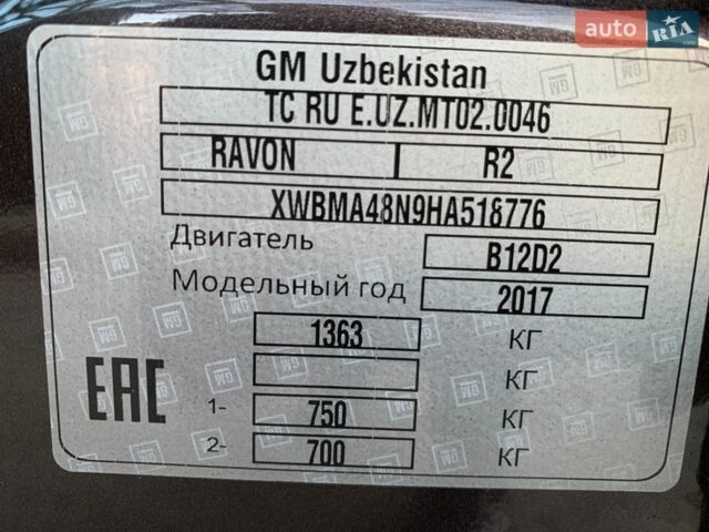 Коричневий Равон Р2, об'ємом двигуна 1.25 л та пробігом 37 тис. км за 7300 $, фото 26 на Automoto.ua