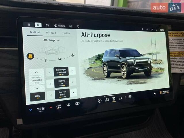 Черный Rivian R1S, объемом двигателя 0 л и пробегом 1 тыс. км за 81000 $, фото 27 на Automoto.ua