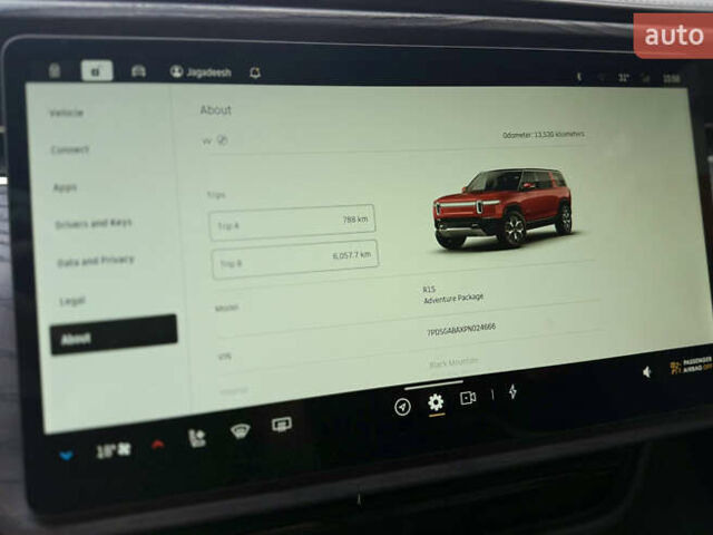 Серый Rivian R1S, объемом двигателя 0 л и пробегом 13 тыс. км за 49000 $, фото 26 на Automoto.ua