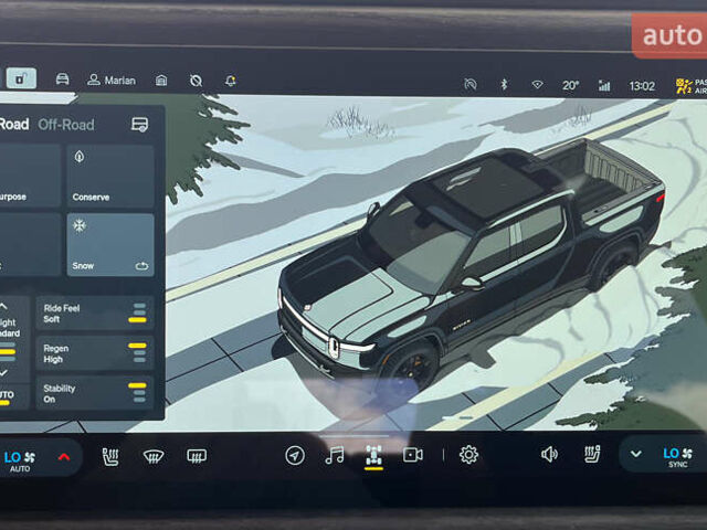 Черный Rivian R1T, объемом двигателя 0 л и пробегом 47 тыс. км за 49950 $, фото 37 на Automoto.ua