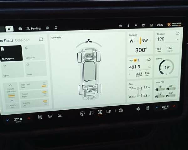 Серый Rivian R1T, объемом двигателя 0 л и пробегом 86 тыс. км за 44500 $, фото 21 на Automoto.ua