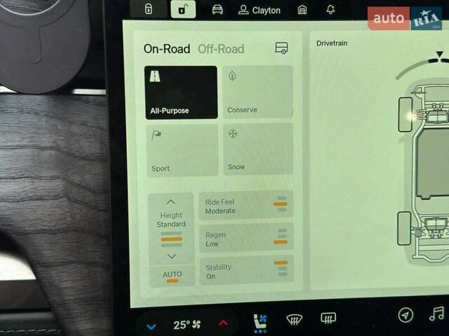 Сірий Rivian R1T, об'ємом двигуна 0 л та пробігом 43 тис. км за 41000 $, фото 25 на Automoto.ua