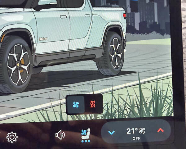 Сірий Rivian R1T, об'ємом двигуна 0 л та пробігом 56 тис. км за 42850 $, фото 34 на Automoto.ua