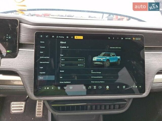 Синий Rivian R1T, объемом двигателя 0 л и пробегом 45 тыс. км за 37500 $, фото 39 на Automoto.ua