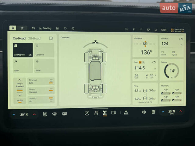 Зелений Rivian R1T, об'ємом двигуна 0 л та пробігом 38 тис. км за 51000 $, фото 45 на Automoto.ua