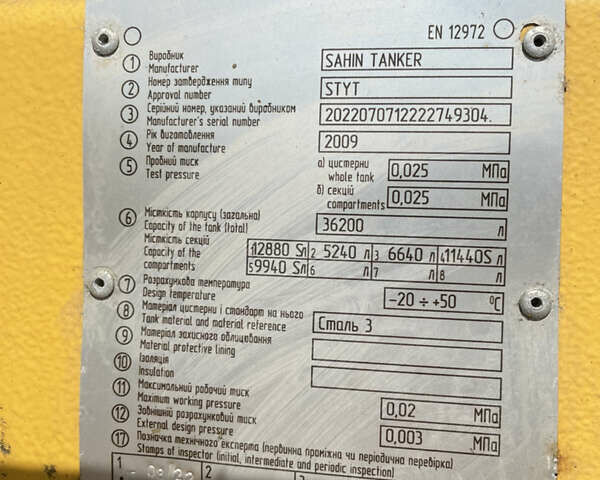 Желтый Sahin Tanker 3FT, объемом двигателя 0 л и пробегом 1 тыс. км за 21000 $, фото 34 на Automoto.ua