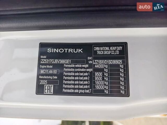 Белый Sinotruk Howo T5G TX, объемом двигателя 10.5 л и пробегом 0 тыс. км за 124500 $, фото 7 на Automoto.ua