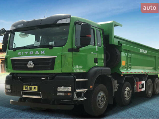 Белый Sinotruk Sitrak C7H, объемом двигателя 12.4 л и пробегом 100 тыс. км за 10000 $, фото 3 на Automoto.ua