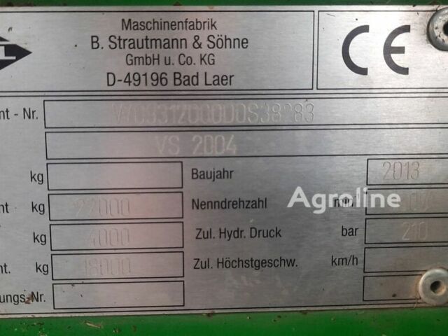 Strautmann Другая, объемом двигателя 6 л и пробегом 0 тыс. км за 80264 $, фото 8 на Automoto.ua