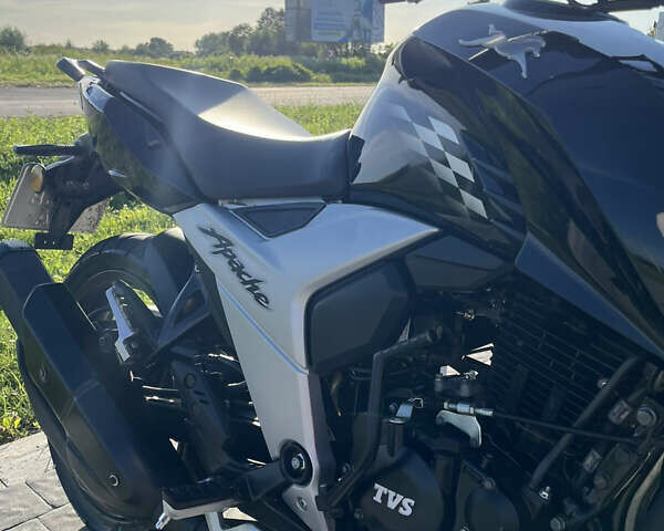 Черный TVS Apache RTR 160, объемом двигателя 0.15 л и пробегом 6 тыс. км за 1600 $, фото 1 на Automoto.ua