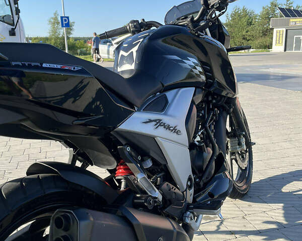 Черный TVS Apache RTR 160, объемом двигателя 0.15 л и пробегом 6 тыс. км за 1600 $, фото 2 на Automoto.ua