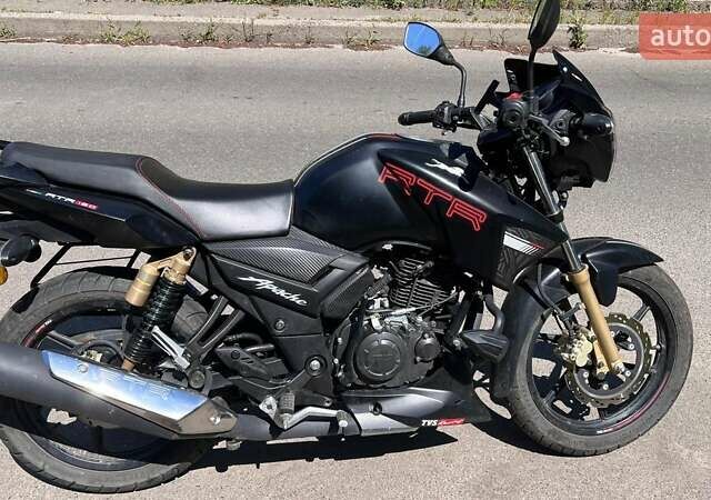 Черный TVS Star Apache RTR 180, объемом двигателя 0.18 л и пробегом 3 тыс. км за 1500 $, фото 7 на Automoto.ua