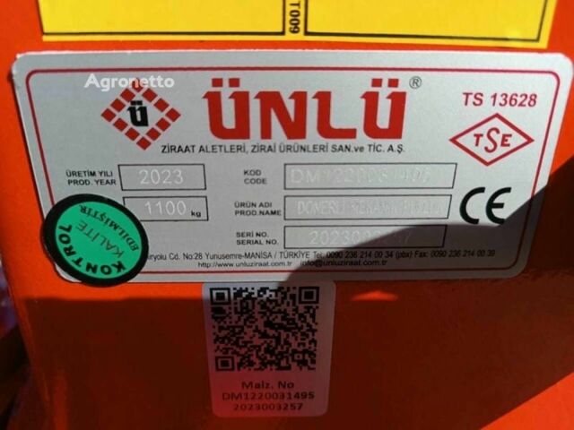 Красный Unlu Nitor 2+1, объемом двигателя 0 л и пробегом 0 тыс. км за 10646 $, фото 10 на Automoto.ua