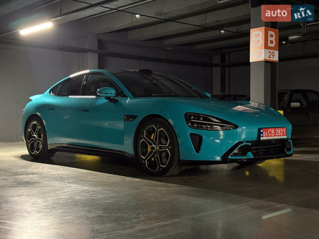 Синий Xiaomi SU7, объемом двигателя 0 л и пробегом 14 тыс. км за 47850 $, фото 2 на Automoto.ua