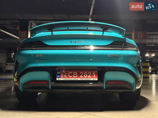 Синий Xiaomi SU7, объемом двигателя 0 л и пробегом 14 тыс. км за 47850 $, фото 3 на Automoto.ua