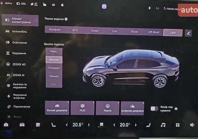 Білий Zeekr 001, об'ємом двигуна 0 л та пробігом 17 тис. км за 43000 $, фото 4 на Automoto.ua