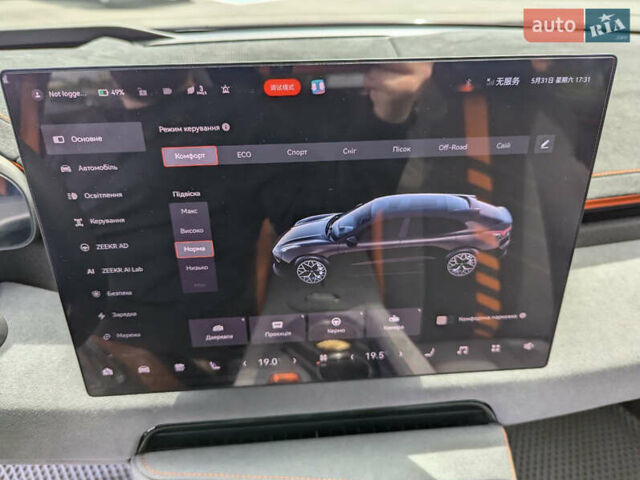 Черный Zeekr 001, объемом двигателя 0 л и пробегом 6 тыс. км за 53000 $, фото 13 на Automoto.ua