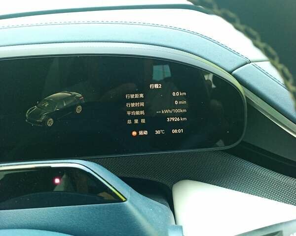 Чорний Zeekr 001, об'ємом двигуна 0 л та пробігом 38 тис. км за 36900 $, фото 9 на Automoto.ua