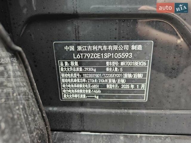 Черный Zeekr 001, объемом двигателя 0 л и пробегом 1 тыс. км за 50500 $, фото 6 на Automoto.ua