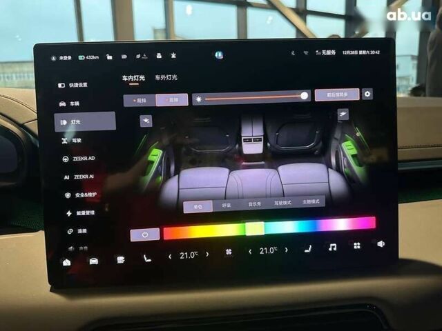 Zeekr 001, объемом двигателя 4.25 л и пробегом 1 тыс. км за 41000 $, фото 26 на Automoto.ua