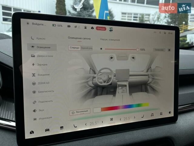 Серый Zeekr 001, объемом двигателя 0 л и пробегом 10 тыс. км за 52100 $, фото 20 на Automoto.ua