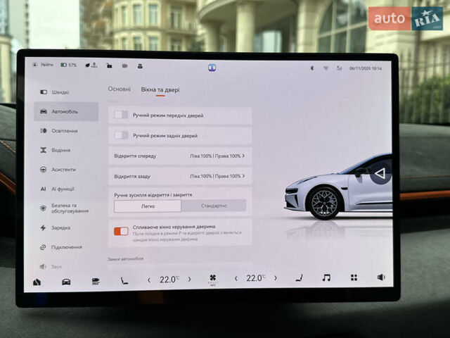 Серый Zeekr 001, объемом двигателя 0 л и пробегом 1 тыс. км за 59500 $, фото 84 на Automoto.ua
