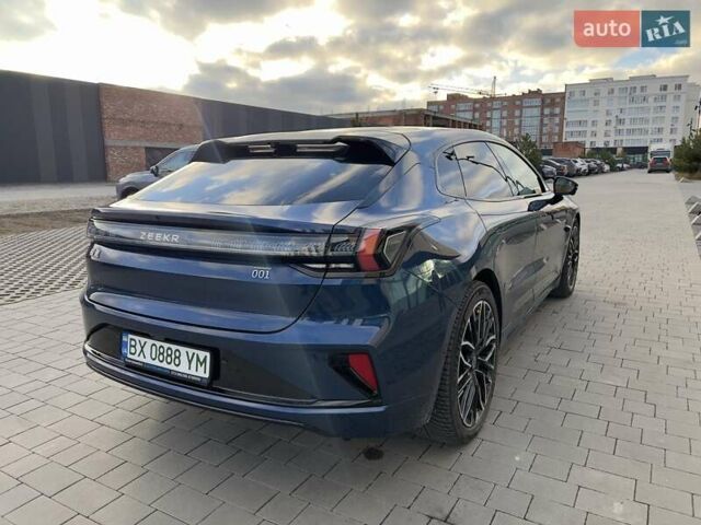 Синій Zeekr 001, об'ємом двигуна 0 л та пробігом 26 тис. км за 48000 $, фото 2 на Automoto.ua