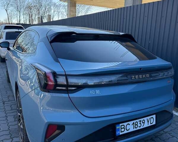 Синий Zeekr 001, объемом двигателя 0 л и пробегом 16 тыс. км за 44100 $, фото 1 на Automoto.ua