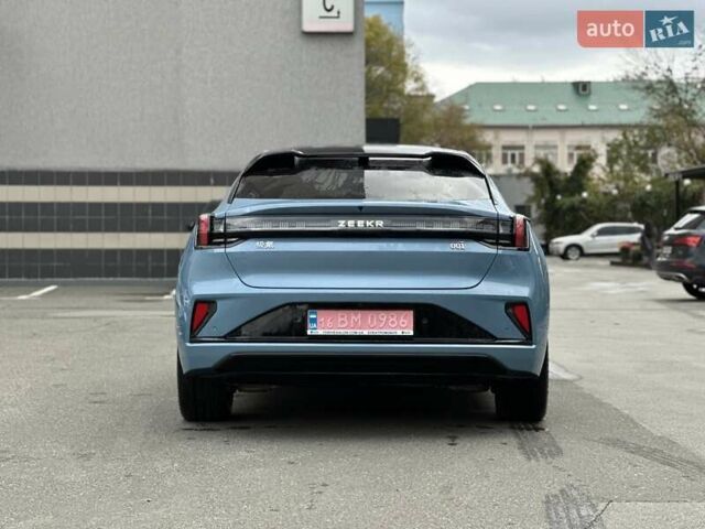 Zeekr 001 2025 в Киеве на Automoto.ua Синий Zeekr 001, объемом двигателя 0 л и пробегом 12 тыс. км за 45450 $, фото 6 на Automoto.ua