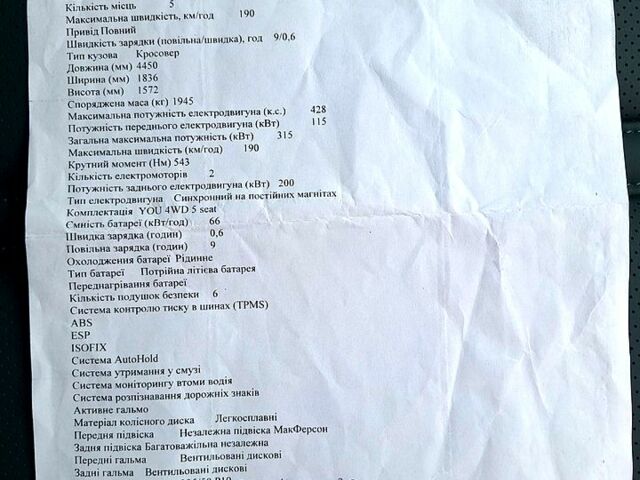 Зеленый Zeekr 001, объемом двигателя 0 л и пробегом 10 тыс. км за 29999 $, фото 10 на Automoto.ua