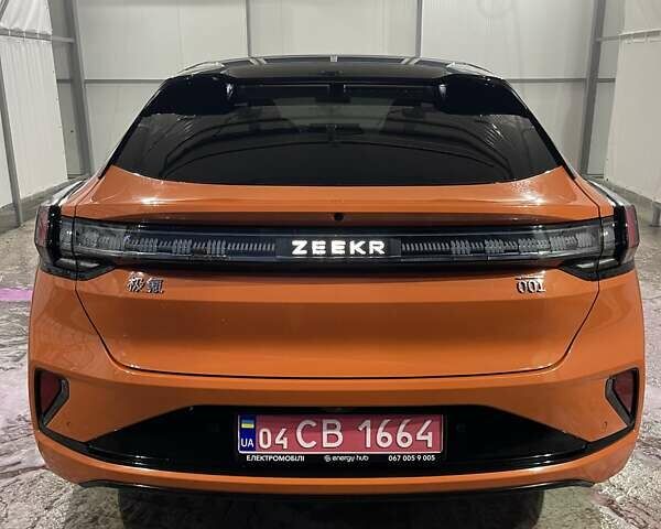 Оранжевый Zeekr 001, объемом двигателя 0 л и пробегом 7 тыс. км за 51000 $, фото 6 на Automoto.ua