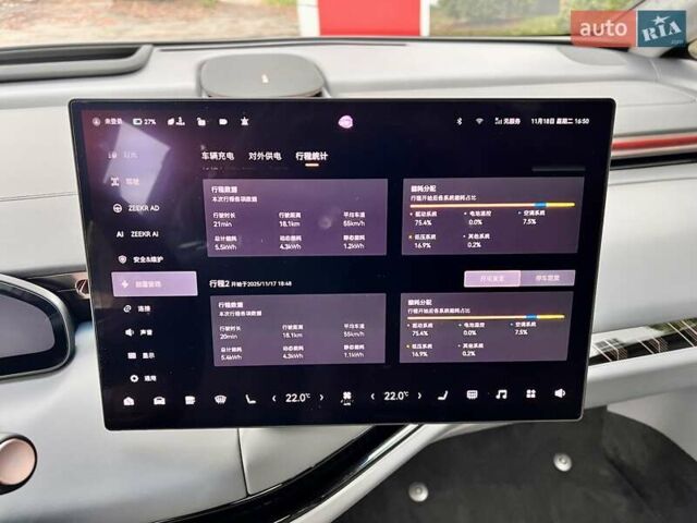 Серый Zeekr Mix, объемом двигателя 0 л и пробегом 3 тыс. км за 46900 $, фото 45 на Automoto.ua