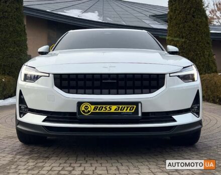 Белый Polestar 2, объемом двигателя 78 л и пробегом 40 тыс. км за 25999 $, фото 1 на Automoto.ua