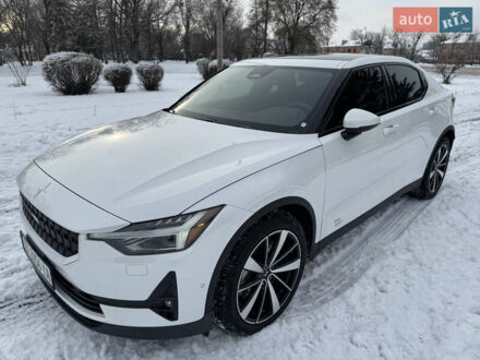 Білий Polestar 2, об'ємом двигуна 0 л та пробігом 92 тис. км за 21700 $, фото 1 на Automoto.ua