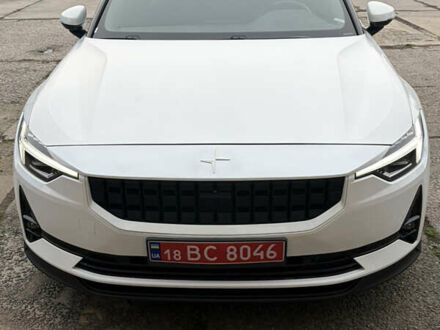Белый Polestar 2, объемом двигателя 0 л и пробегом 38 тыс. км за 22200 $, фото 1 на Automoto.ua