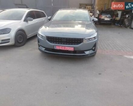 Серый Polestar 2, объемом двигателя 0 л и пробегом 72 тыс. км за 19800 $, фото 1 на Automoto.ua