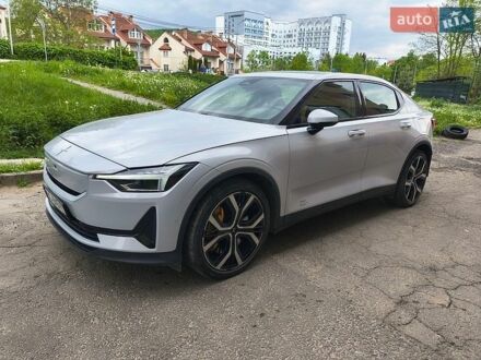 Серый Polestar 2, объемом двигателя 0 л и пробегом 58 тыс. км за 24000 $, фото 1 на Automoto.ua