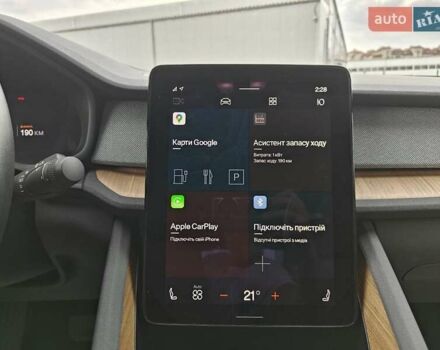 Синій Polestar 2, об'ємом двигуна 0 л та пробігом 32 тис. км за 24000 $, фото 11 на Automoto.ua