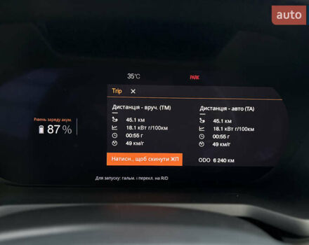 Синій Polestar 2, об'ємом двигуна 0 л та пробігом 6 тис. км за 29000 $, фото 16 на Automoto.ua