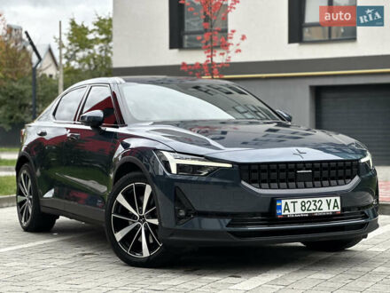 Polestar 2 2020 в Ивано-Франковске на Automoto.ua Синий Polestar 2, объемом двигателя 0 л и пробегом 77 тыс. км за 23200 $, фото 1 на Automoto.ua