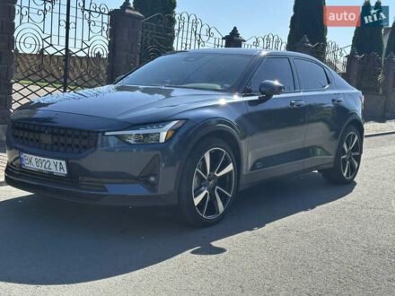Синий Polestar 2, объемом двигателя 0 л и пробегом 60 тыс. км за 21000 $, фото 1 на Automoto.ua