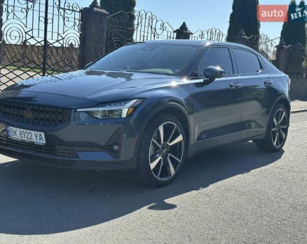 Синий Polestar 2, объемом двигателя 0 л и пробегом 60 тыс. км за 21000 $, фото 1 на Automoto.ua