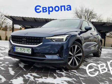 Синій Polestar 2, об'ємом двигуна 0 л та пробігом 56 тис. км за 22600 $, фото 1 на Automoto.ua