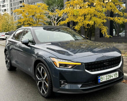 Синий Polestar 2, объемом двигателя 0 л и пробегом 43 тыс. км за 24200 $, фото 1 на Automoto.ua