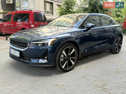 Polestar 2 2022 в Киеве на Automoto.ua Синий Polestar 2, объемом двигателя 0 л и пробегом 47 тыс. км за 23200 $, фото 1 на Automoto.ua