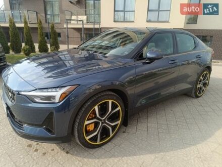 Синій Polestar 2, об'ємом двигуна 0 л та пробігом 53 тис. км за 23700 $, фото 1 на Automoto.ua