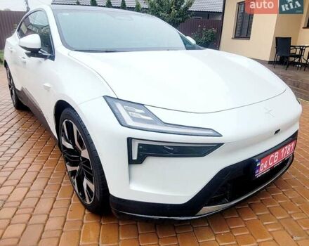 Белый Polestar 4, объемом двигателя 0 л и пробегом 17 тыс. км за 36000 $, фото 1 на Automoto.ua