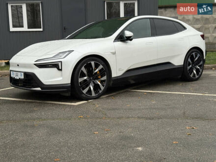 Белый Polestar 4, объемом двигателя 0 л и пробегом 32 тыс. км за 35000 $, фото 1 на Automoto.ua
