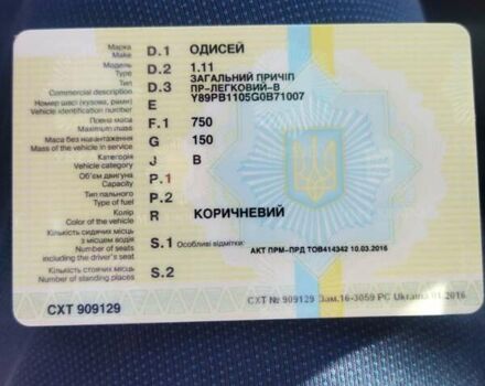 Коричневий прицеп Термо, об'ємом двигуна 0 л та пробігом 5 тис. км за 900 $, фото 7 на Automoto.ua